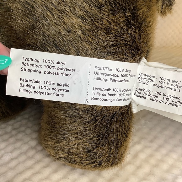 IKEA Retired MULLIG BJORN Plush Mommy Brown Bear and Baby Cub Stuffed Animal Toy - Picture 7 of 10